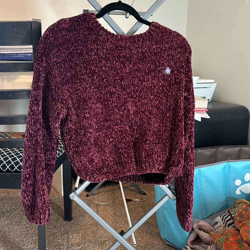 Purple sweater